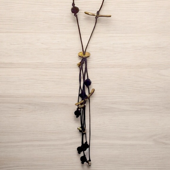 Angelo Barreta Jewelry - Angelo Barreta Made in Greece Y Gold Tone Necklace